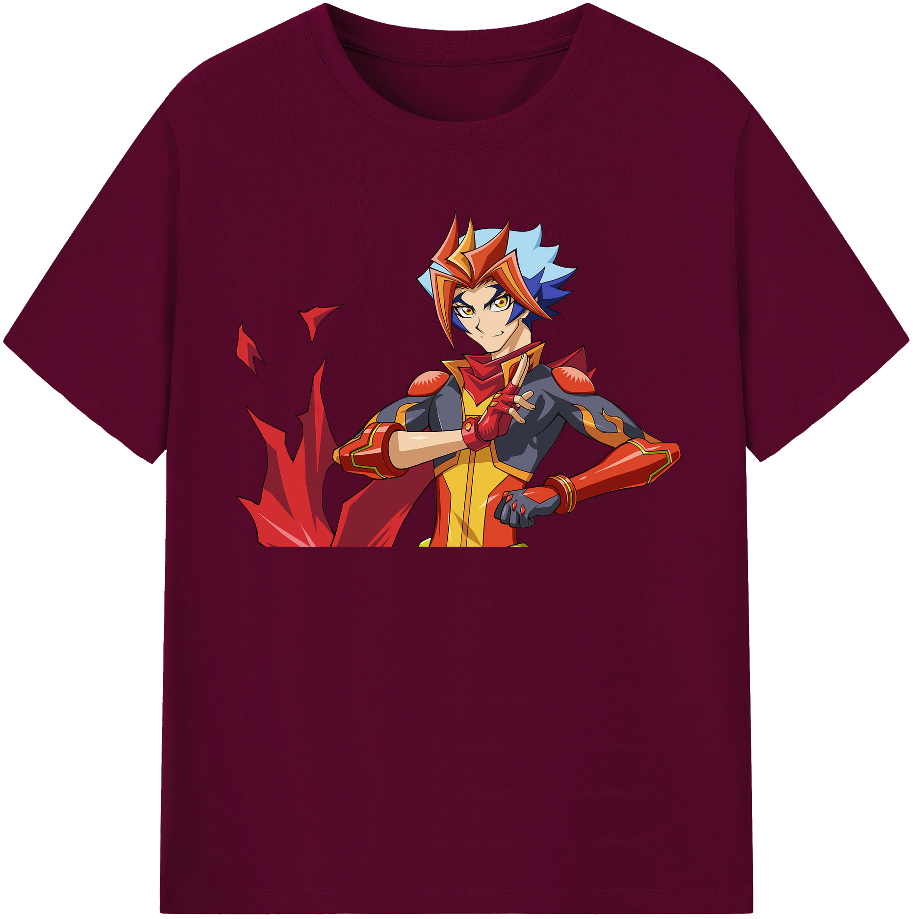（画像用） 遊☆戯☆王 Yu-Gi-Oh! レディースカジュアルプリントTシャツ（綿100％）
